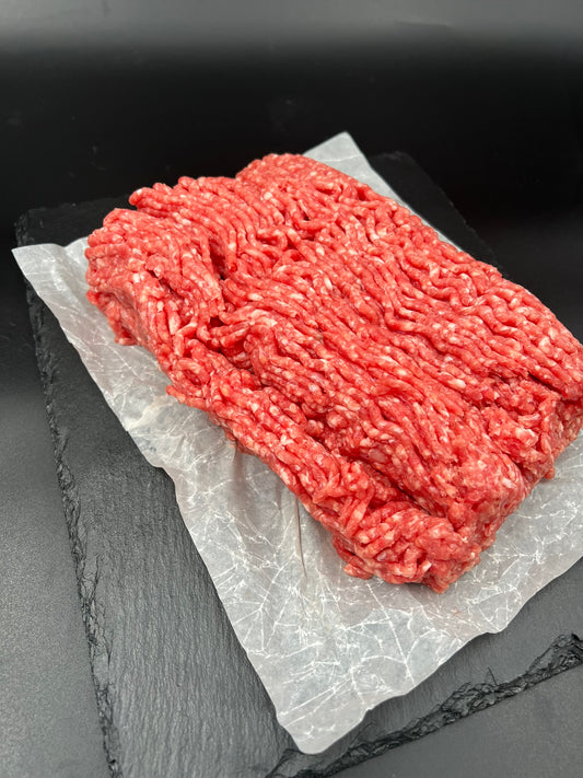 HAKKET FLÆSKEKØD & BACON 10-15 % FEDT.